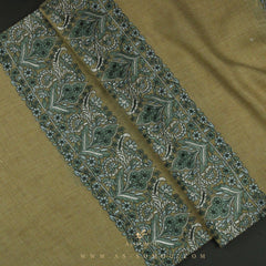 PREMIUM BROWN AUTHENTIC OMANI MASSAR SCARF OM61