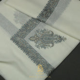PREMIUM WHITE AUTHENTIC YEMENI SHEMAGH SCARF WH172