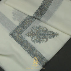 PREMIUM WHITE AUTHENTIC YEMENI SHEMAGH SCARF WH172