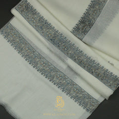 PREMIUM WHITE AUTHENTIC YEMENI SHEMAGH SCARF WH172