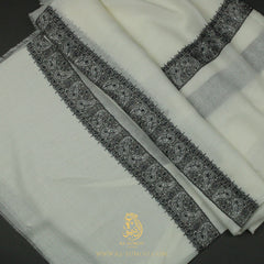 PREMIUM WHITE AUTHENTIC YEMENI SHEMAGH SCARF WH173