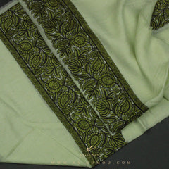 PREMIUM PISTACHIO AUTHENTIC OMANI MASSAR SCARF OM71