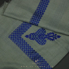 PREMIUM GREY KEFFIYEH INSPIRED SHEMAGH SCARF VW30