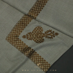 PREMIUM BEIGE KEFFIYEH INSPIRED SHEMAGH SCARF VW31