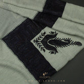 PREMIUM BEIGE ELEGANT QATARI SHEMAGH SCARF QR43