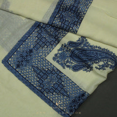 PREMIUM CREAM AUTHENTIC OMANI MASSAR SCARF OM55