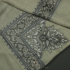 PREMIUM BEIGE AUTHENTIC OMANI MASSAR SCARF OM60