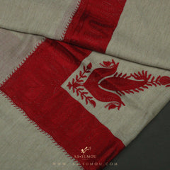PREMIUM BEIGE ELEGANT QATARI SHEMAGH SCARF QR25