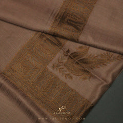 PREMIUM BROWN ELEGANT QATARI SHEMAGH SCARF QR5