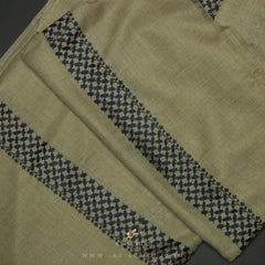 PREMIUM KHAKI KEFFIYEH INSPIRED SHEMAGH SCARF VW14