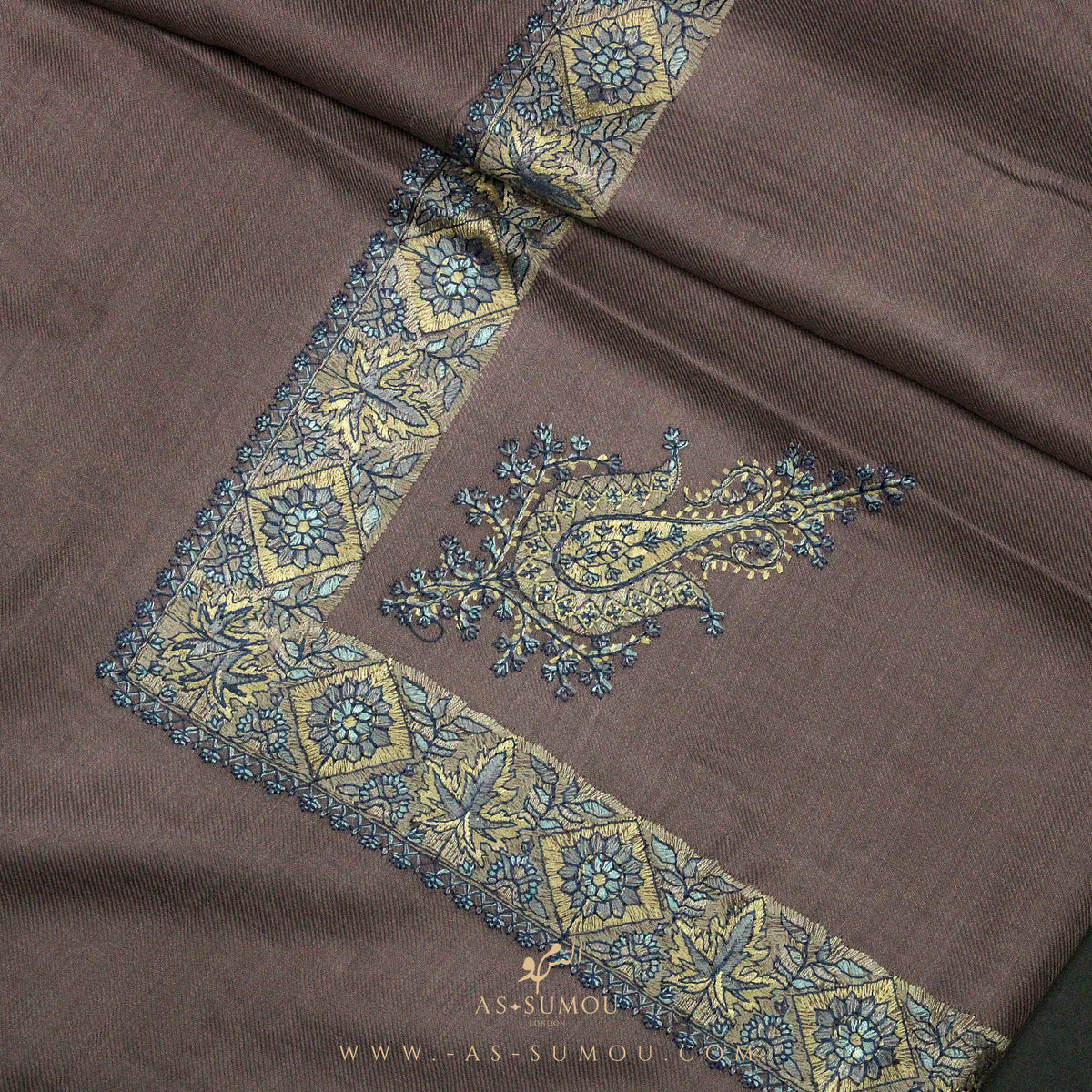 PREMIUM DUSTY ROSE AUTHENTIC YEMENI SHEMAGH SCARF SE60