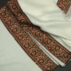 PREMIUM WHITE AUTHENTIC YEMENI SHEMAGH SCARF WH98