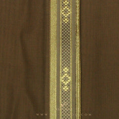 PREMIUM RARE BROWN UNIQUE KHALEEJI BISHT BS21