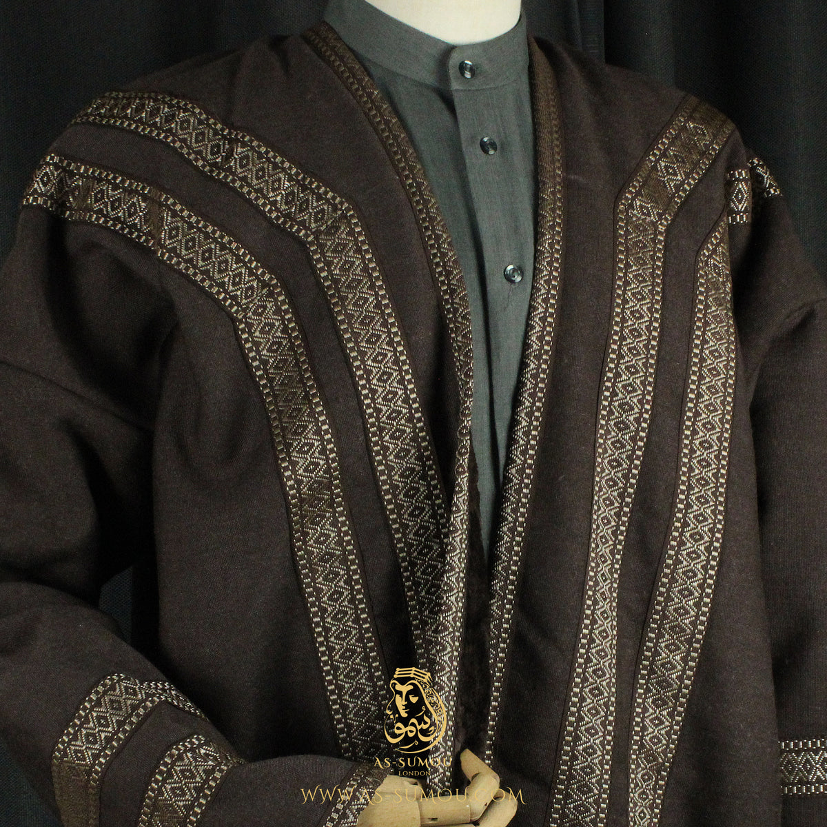 RARE CHOCOLATE BROWN FARWA COAT FR8