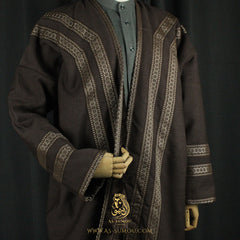 RARE CHOCOLATE BROWN FARWA COAT FR8