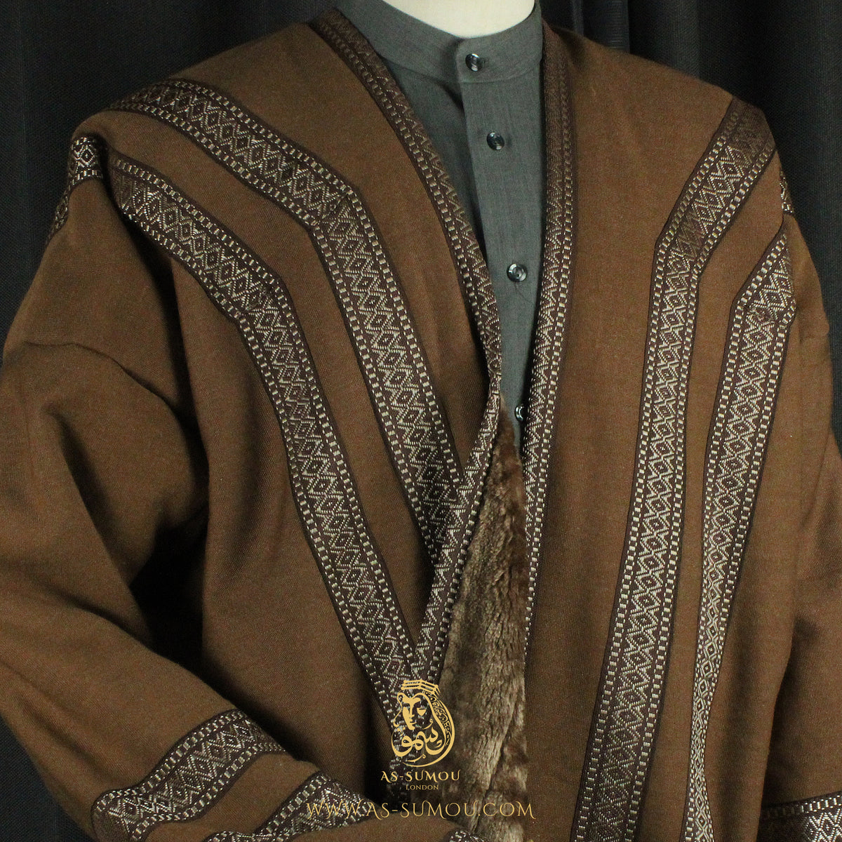 RARE DARK MOCHA FARWA COAT FR11