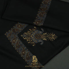 PREMIUM BLACK AUTHENTIC YEMENI SHEMAGH SCARF BL172