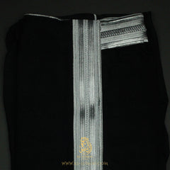 PREMIUM RARE BLACK UNIQUE KHALEEJI BISHT MM226