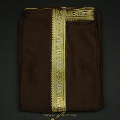 PREMIUM RARE BROWN UNIQUE KHALEEJI BISHT MR73