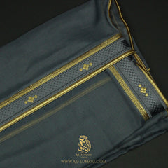 PREMIUM RARE GREY ELEGANT KHALEEJI BISHT MX89