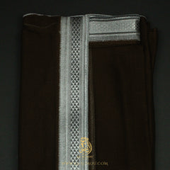 PREMIUM RARE BROWN UNIQUE KHALEEJI BISHT MX32