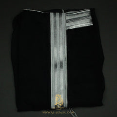 PREMIUM RARE BLACK UNIQUE KHALEEJI BISHT MM226
