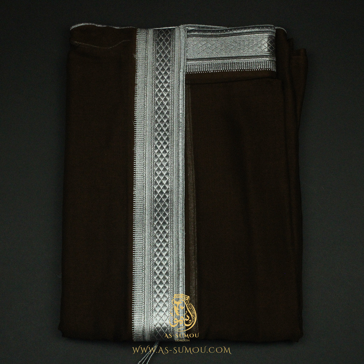 PREMIUM RARE BROWN UNIQUE KHALEEJI BISHT MX32