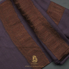 Premium Purple Elegant Qatari Shemagh Scarf QR61