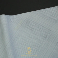 PREMIUM WHITE SAUDI SHEMAGH SCARF WS46