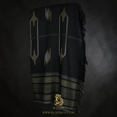 PREMIUM BLACK YEMENI IZAAR MAʿAWAZ IZ11