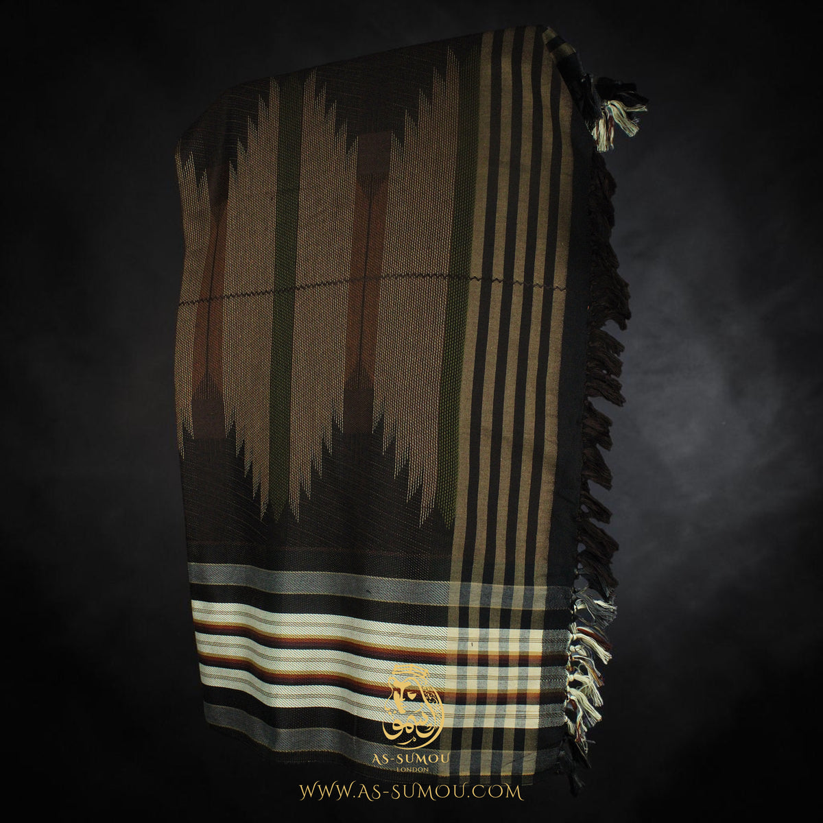 PREMIUM BROWN YEMENI IZAAR MAʿAWAZ IZ71