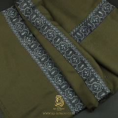 PREMIUM KHAKI AUTHENTIC YEMENI SHEMAGH SCARF SE258