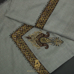 PREMIUM GREY AUTHENTIC YEMENI SHEMAGH SCARF SE265