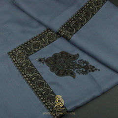 PREMIUM GREY AUTHENTIC YEMENI SHEMAGH SCARF SE260