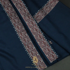 Premium Navy Blue Authentic Yemeni Shemagh Scarf SE279