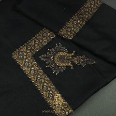 Premium Black Authentic Yemeni Shemagh Scarf BL180
