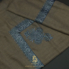 PREMIUM BROWN AUTHENTIC YEMENI SHEMAGH SCARF SE231