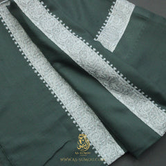 Premium Green Authentic Yemeni Shemagh Scarf SE271