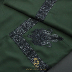 Premium Green Authentic Yemeni Shemagh Scarf SE272