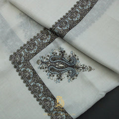 Premium White Authentic Yemeni Shemagh Scarf WH230