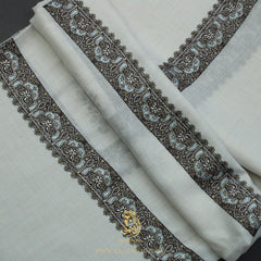 Premium White Authentic Yemeni Shemagh Scarf WH230
