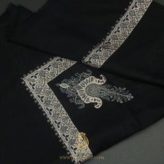 PREMIUM BLACK AUTHENTIC YEMENI SHEMAGH SCARF BL152
