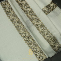Premium White Authentic Yemeni Shemagh Scarf WH237