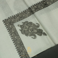 Premium White Authentic Yemeni Shemagh Scarf WH238