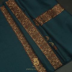 Premium Teal Authentic Yemeni Shemagh Scarf SE304