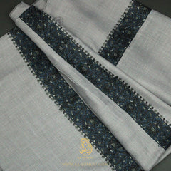 PREMIUM GREY AUTHENTIC YEMENI SHEMAGH SCARF SE210