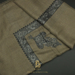 PREMIUM BROWN AUTHENTIC YEMENI SHEMAGH SCARF SE219