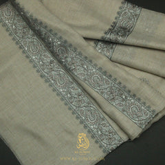 PREMIUM TAUPE AUTHENTIC YEMENI SHEMAGH SCARF SE226