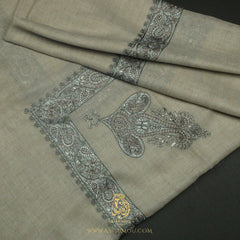 PREMIUM TAUPE AUTHENTIC YEMENI SHEMAGH SCARF SE226