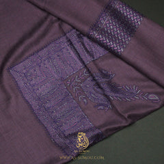PREMIUM PURPLE ELEGANT QATARI SHEMAGH SCARF QR58